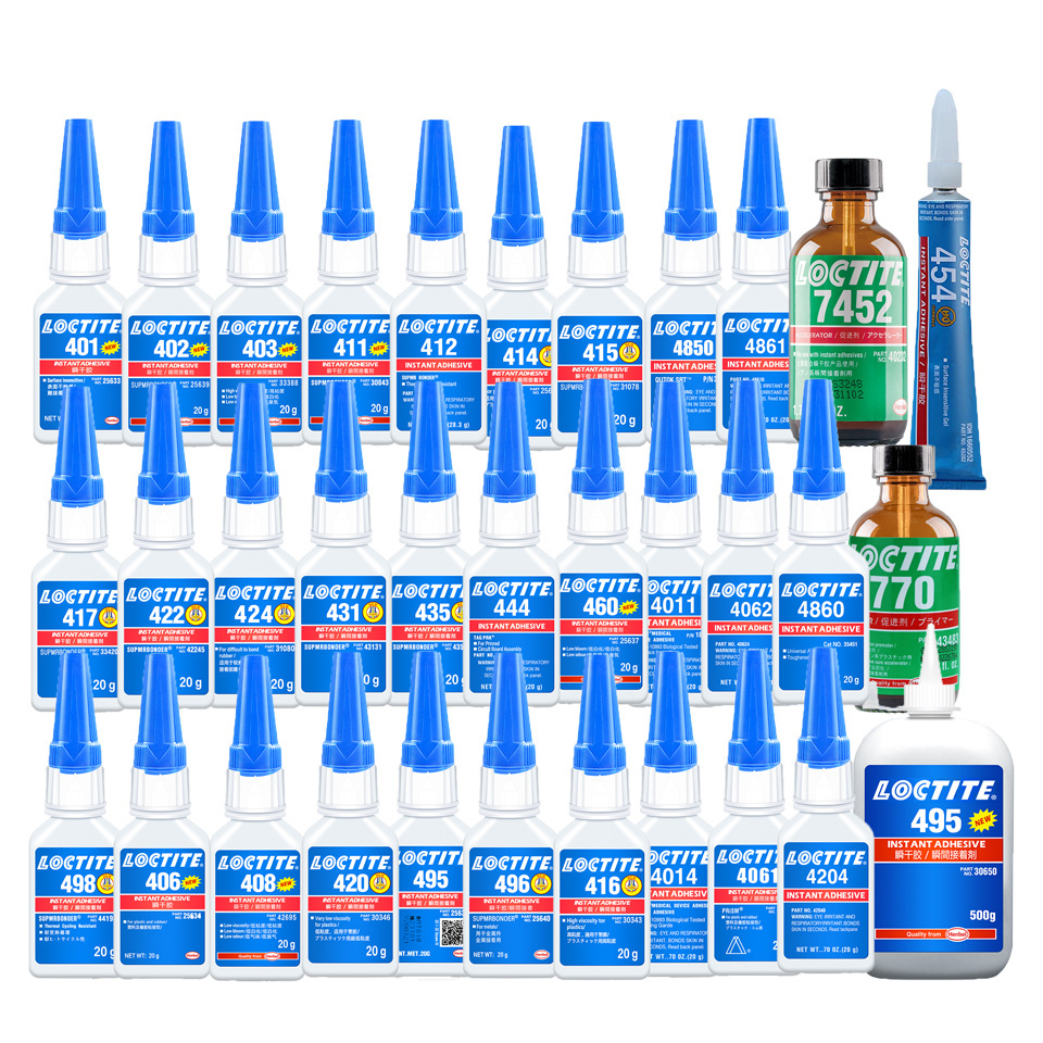 20Ml Super Glue Loctiter  401 Repairing Glue Instant Adhesive Self-Adhesive 403 406 495 380 480 For Metal Plastic Rubber Shoes