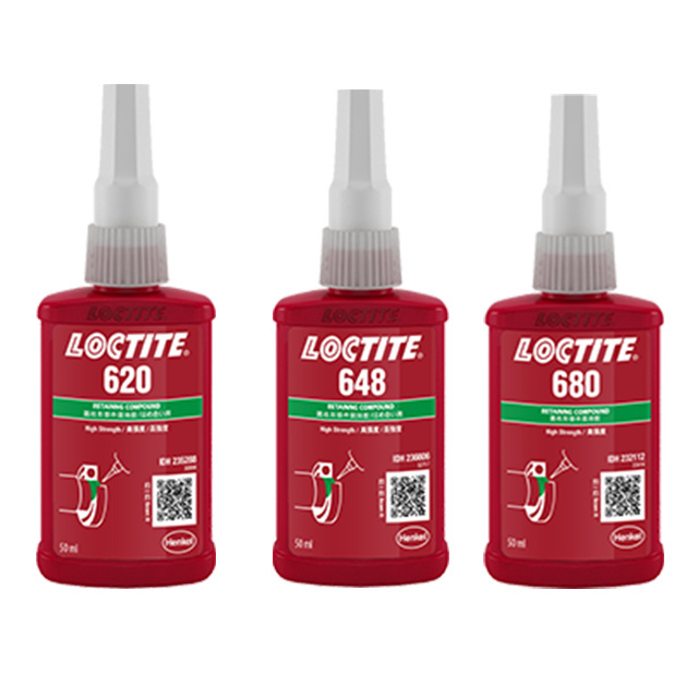 Original Loctit 620 50Ml Green Liquid Adhesives&Sealants Glues Retaining Compound For Belt Pulley And Gear Recovery