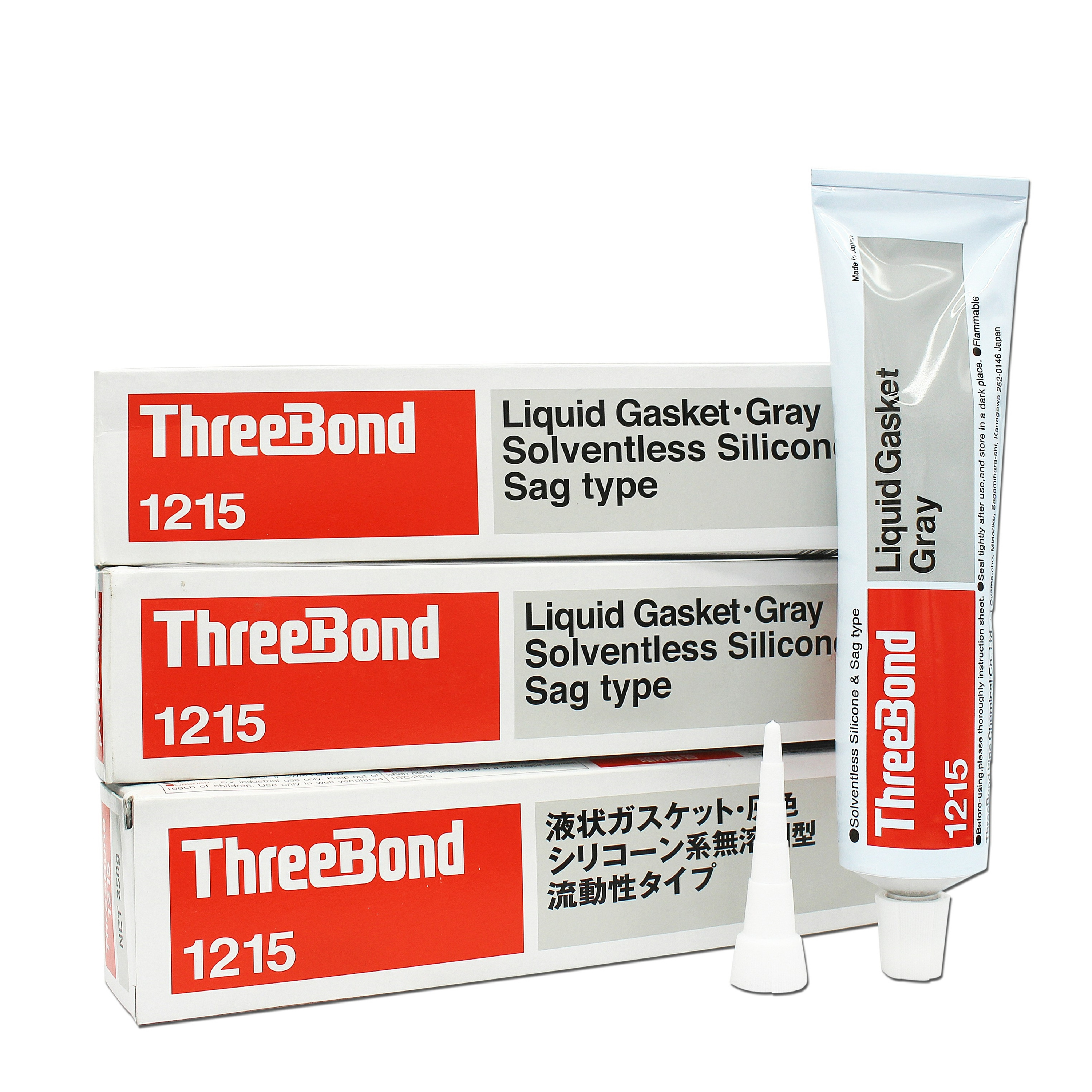 Japan Threebond1215 Gray Mechanical Sealant Oil Resistant Adhesive Flowability