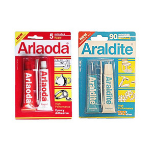 Araldite Transparent Strong Epoxy AB Glue Bonding Metal Jewelry