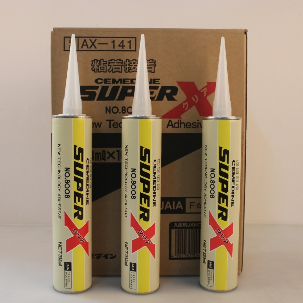 Japan Cemedine Glue Super X NO.8008 Silicone Sealant Epoxy Resin Sealant