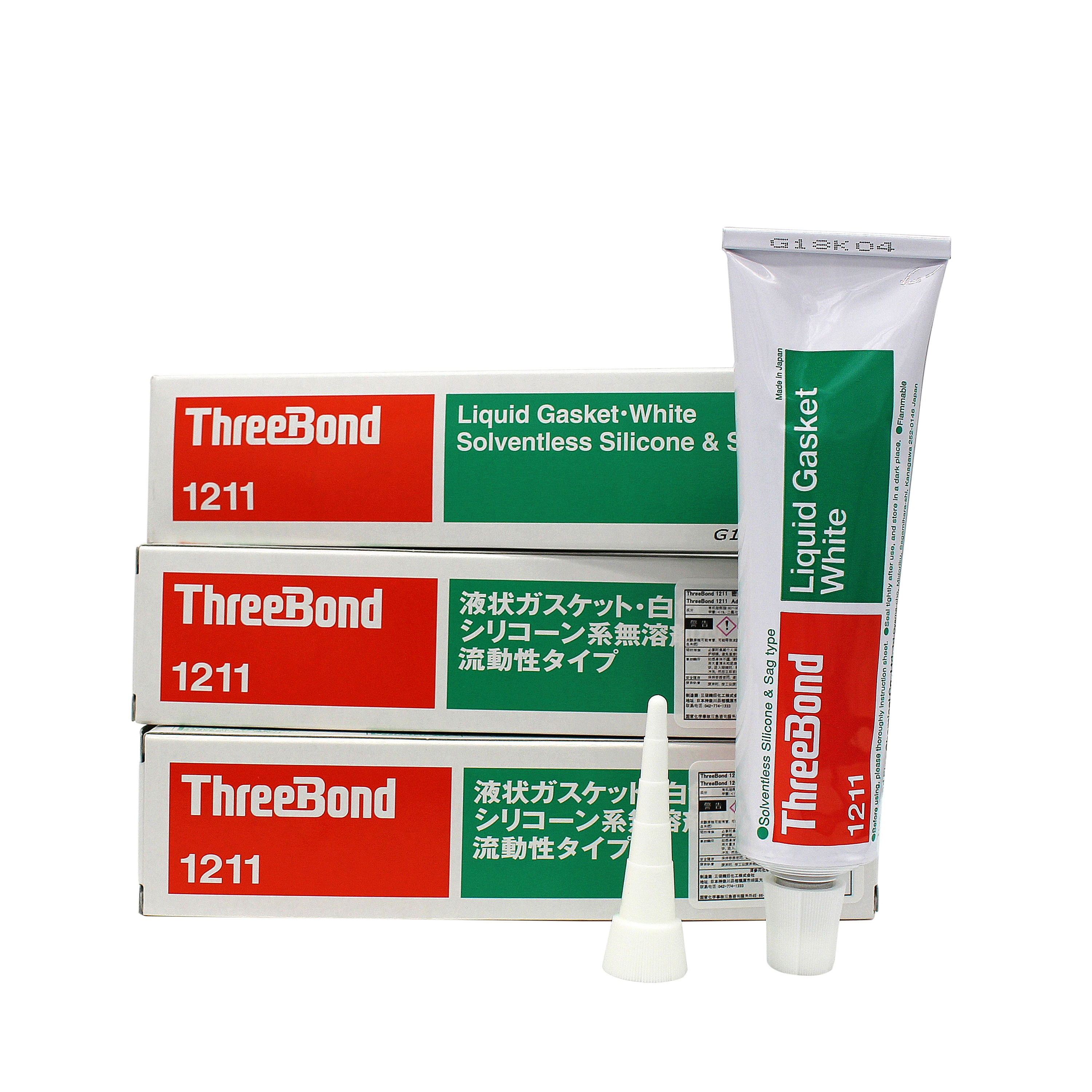 Threebond 1211 100G Oil Resistant Liquid White Gasket Adhesive