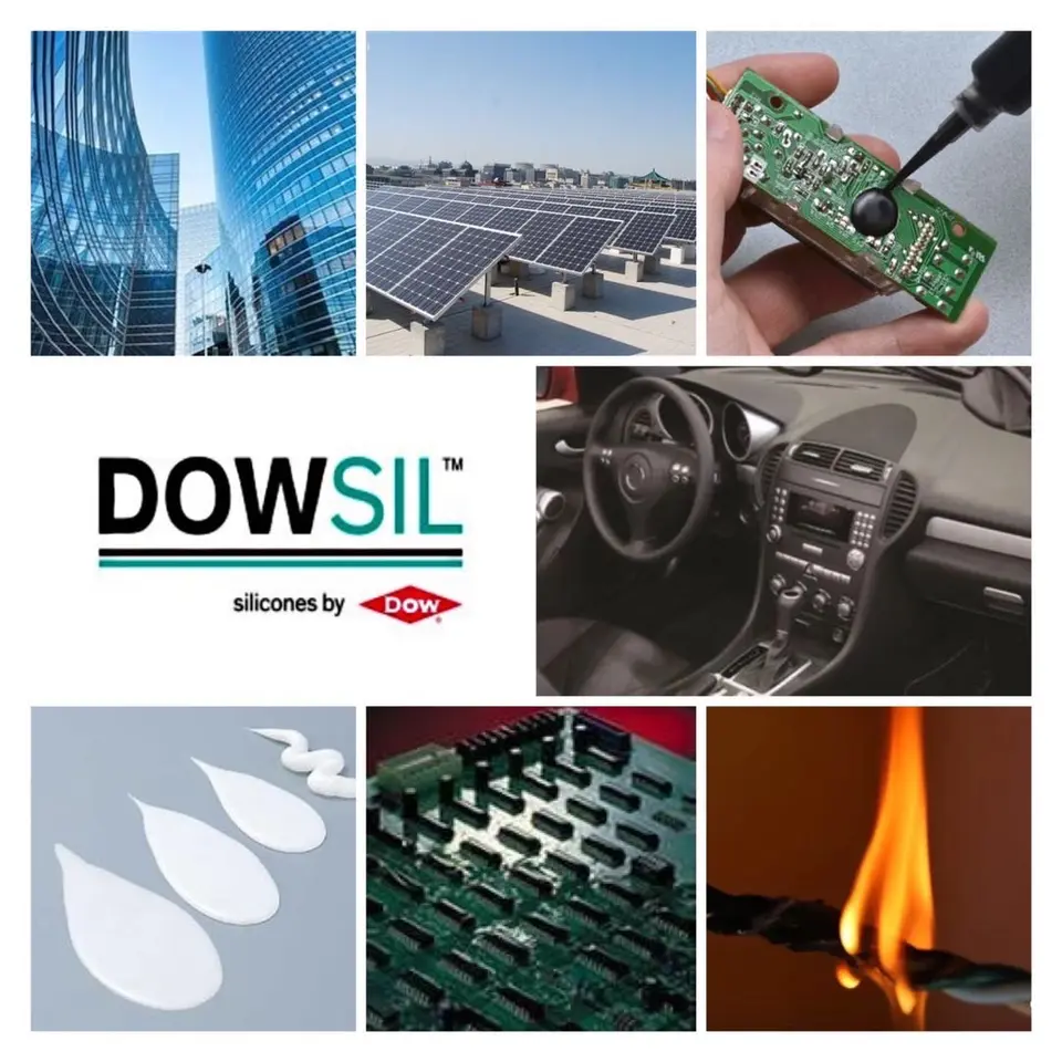 DOWSIL 3145 RTV High Temperature Adhesives Waterproof Transparent Electronic coating paint silicone adhesives sealants