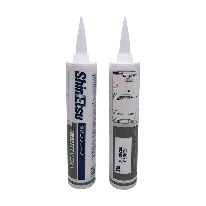 Shinetsu Ke-4890 Flame Retardant High Temperature Resistant Silicone Sealant For Sealing Aluminum Ceramic And Glass Adhesives