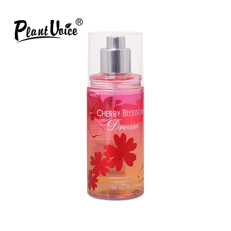 High Quality 88ml 5 fragrance Perfume long lasting body spray Luxuries scenabella body mist