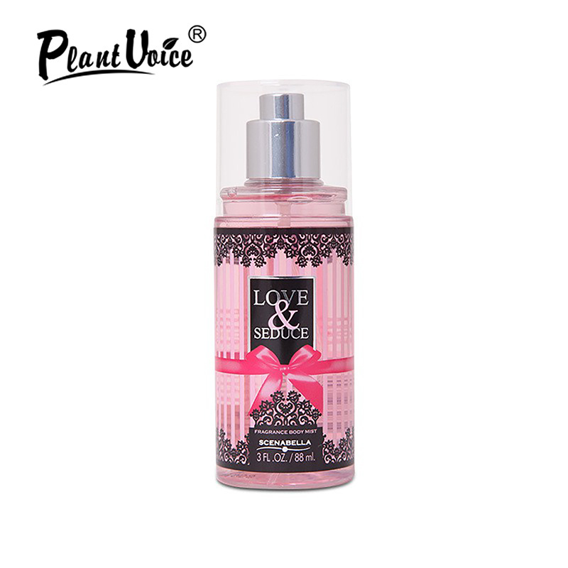 High Quality 88ml 5 fragrance Perfume long lasting body spray Luxuries scenabella body mist