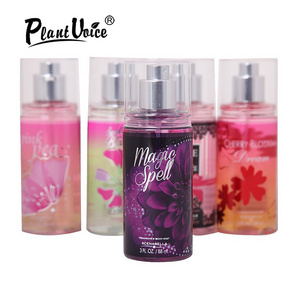 High Quality 88ml 5 fragrance Perfume long lasting body spray Luxuries scenabella body mist