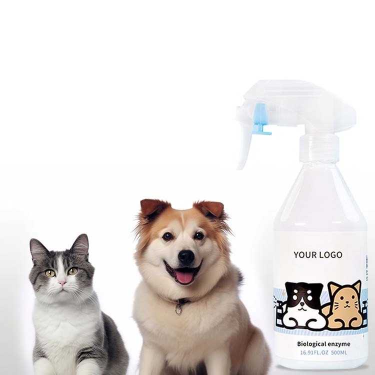 Professional free clean eco friendly stain remover strong antibacterial odor cat dog pet deodorizer spray