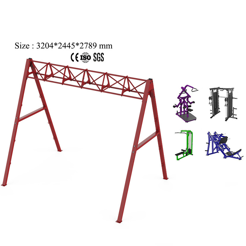 Commercial Gym Use Functional Rack Suspension Group Training Equipment Overhanging TRX Rack