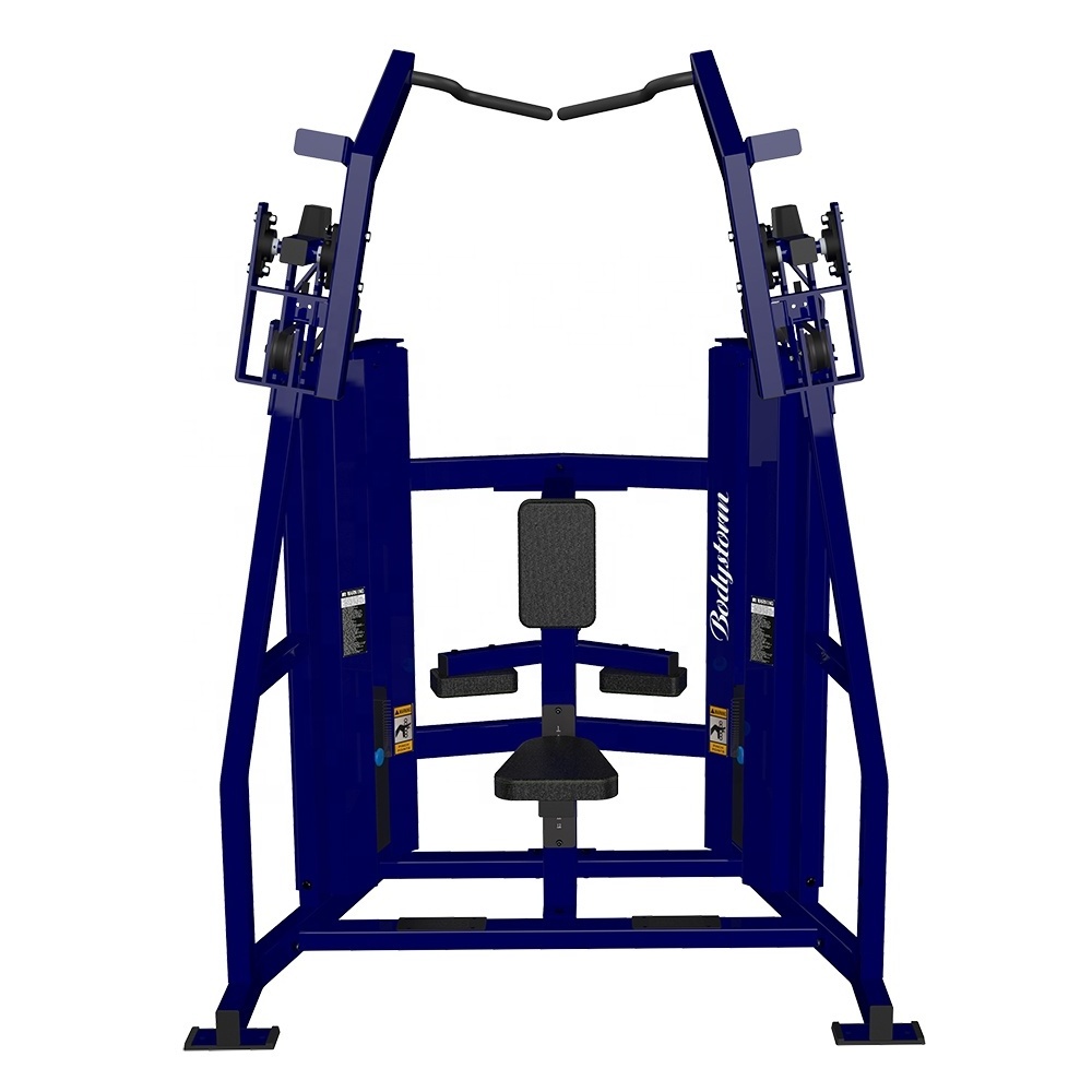 Seated Pull Down Machine Heavy Duty Weight Stack Pin Loaded Commercial Gym Fitness Equipment Lat Pulldown Machine