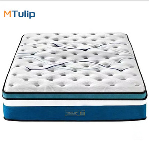 Premium import modern bed mattress stores near me in a box king size spring latex gel memory foam mattresses