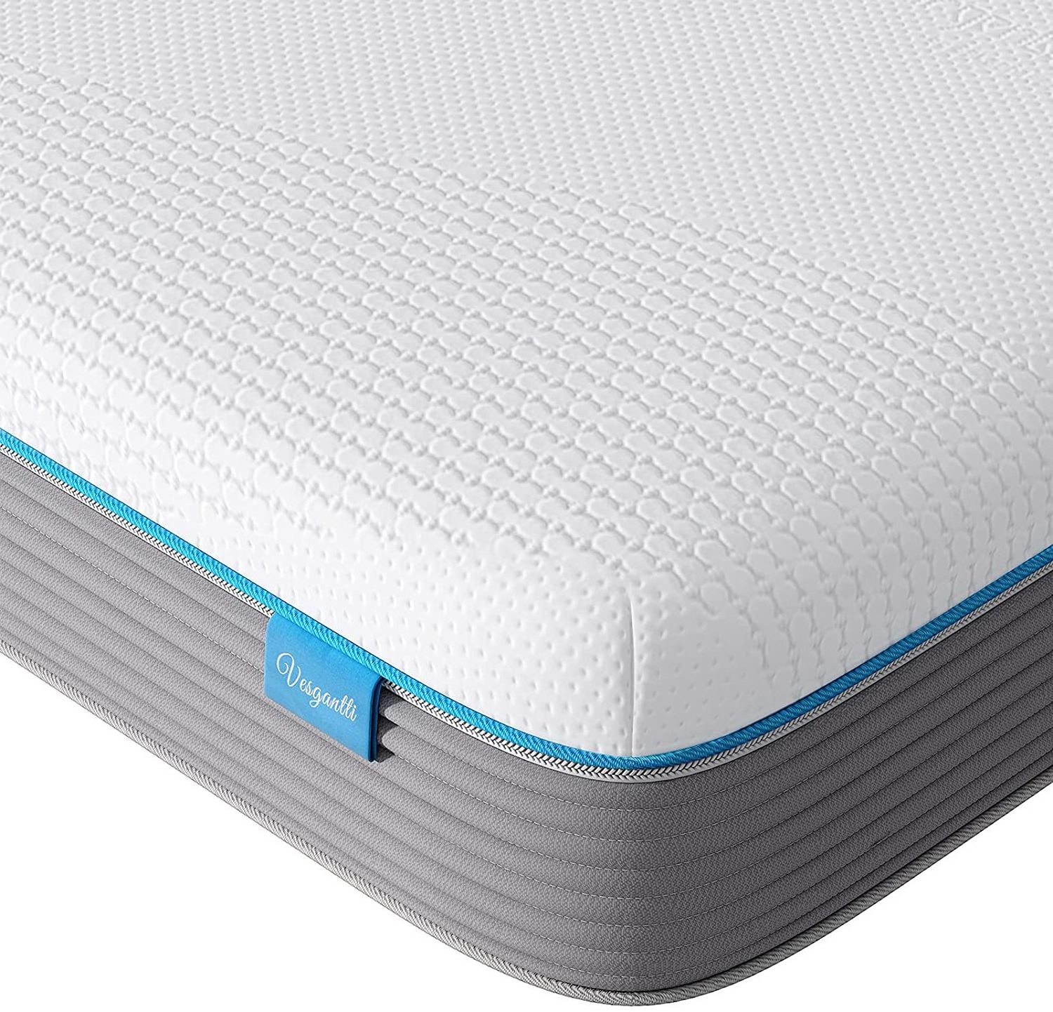 The best factory roll sleeping well full inch mattress colchon twin queen king double size natural gel memory foam mattress