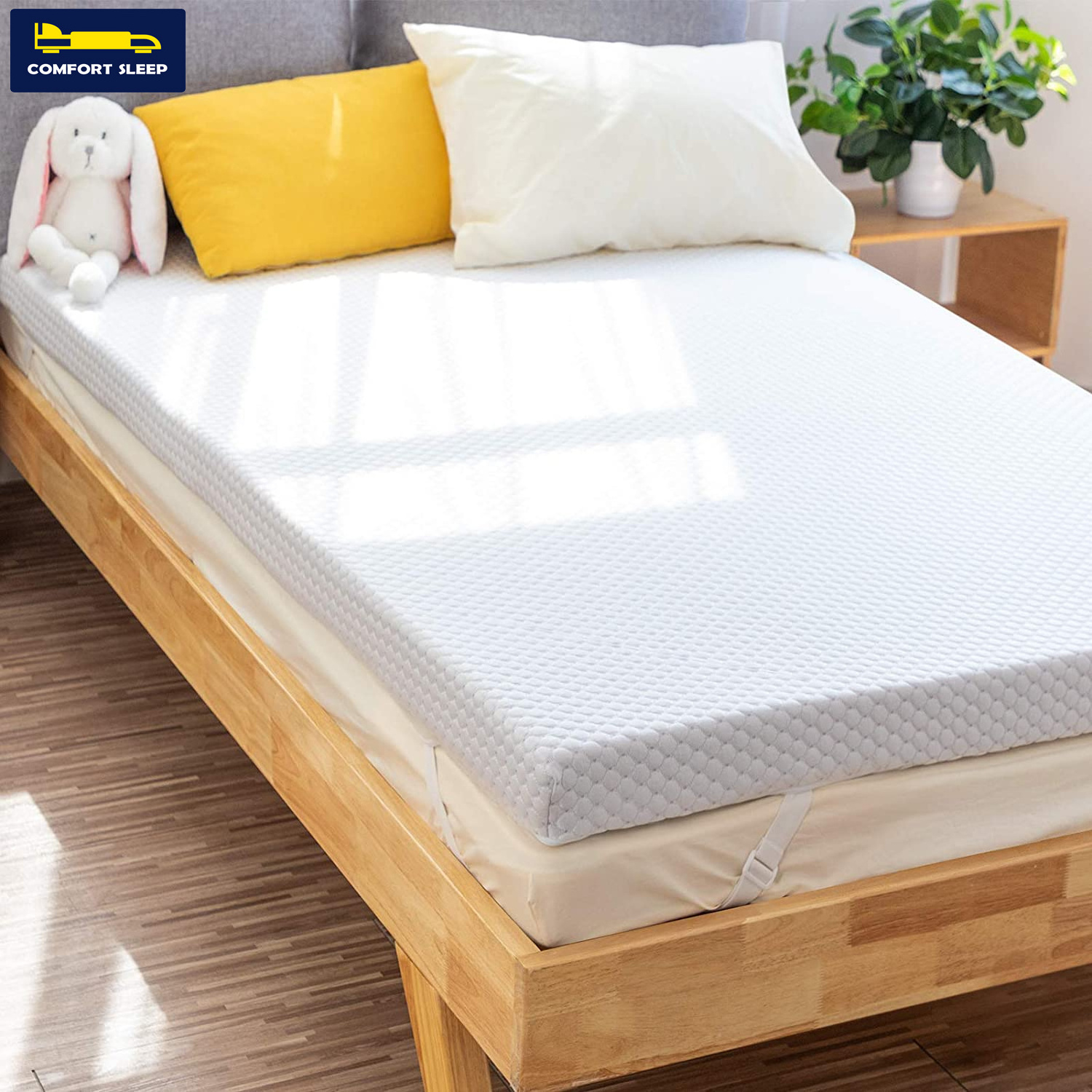 The best factory full inch orthopedic mattress colchon twin queen king double size natural well memory foam mattress