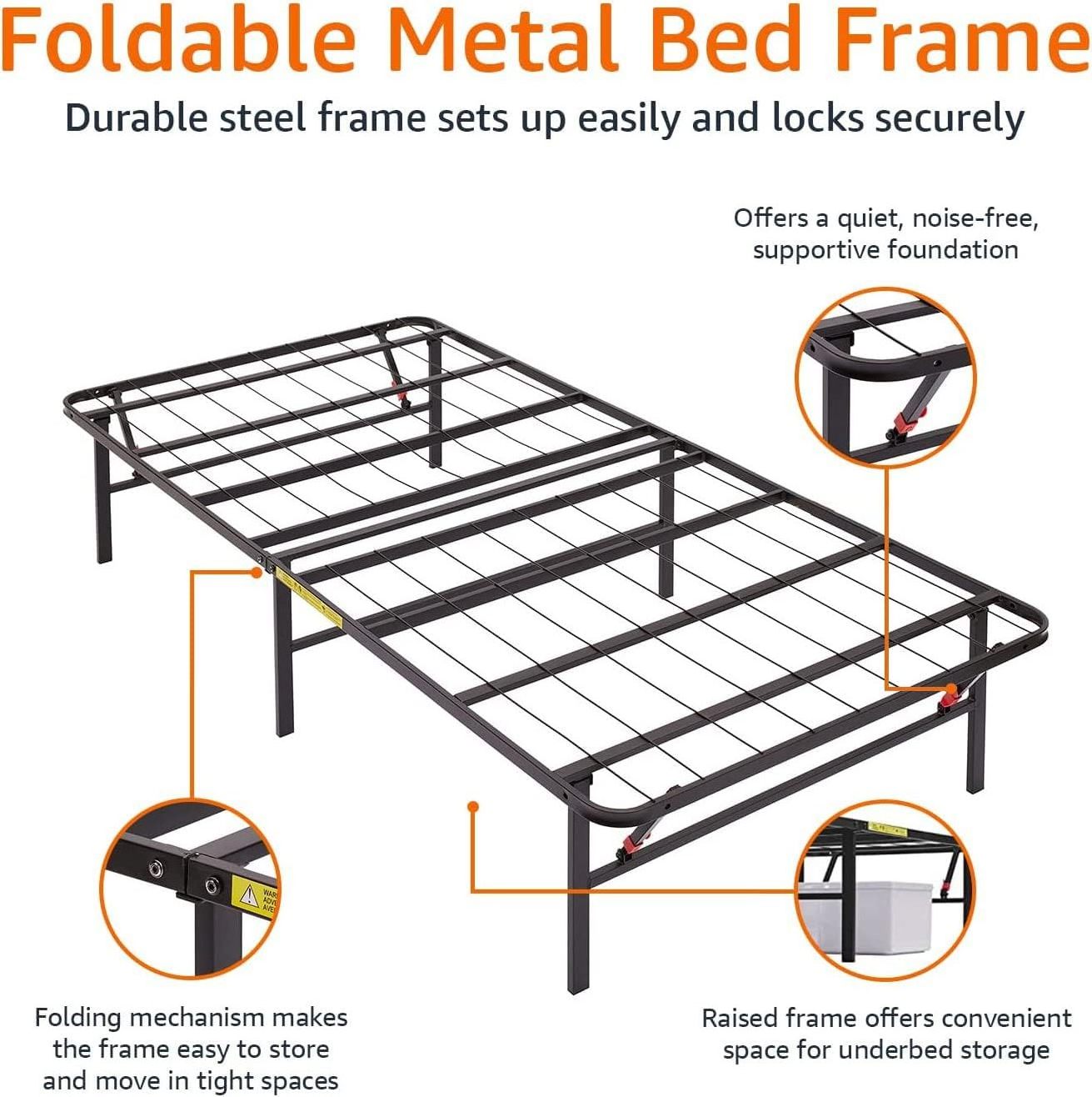 dormitory double twin size steel iron slatted metal raised garden bed frame queen metal bed