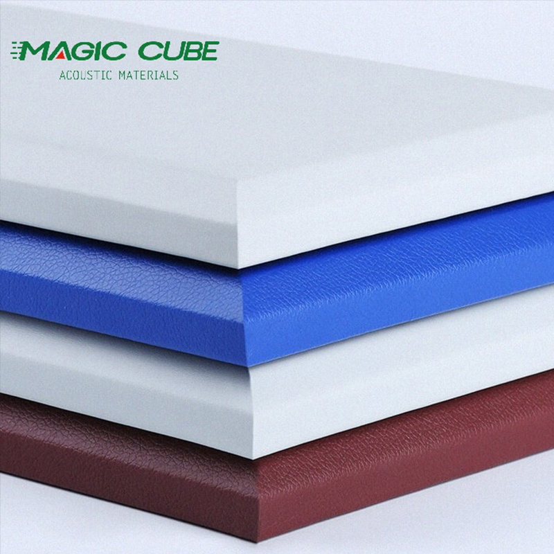 Hot Sale Fire Resistant Fabric Covered Acoustic Board Fiberglass Acoustic Panel for Walls