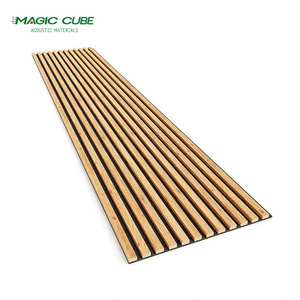 Akupanel Acoustic Panel Wall Soundproofing Slat Wooden Fiber Acoustic Panels Sound Proof Wall Panels