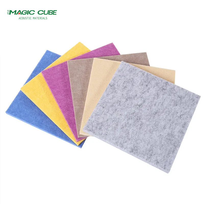 15Mm Home Cinema Polyester Fiber Sound Proof Padding Theater Pet Acoustic Wall Panels