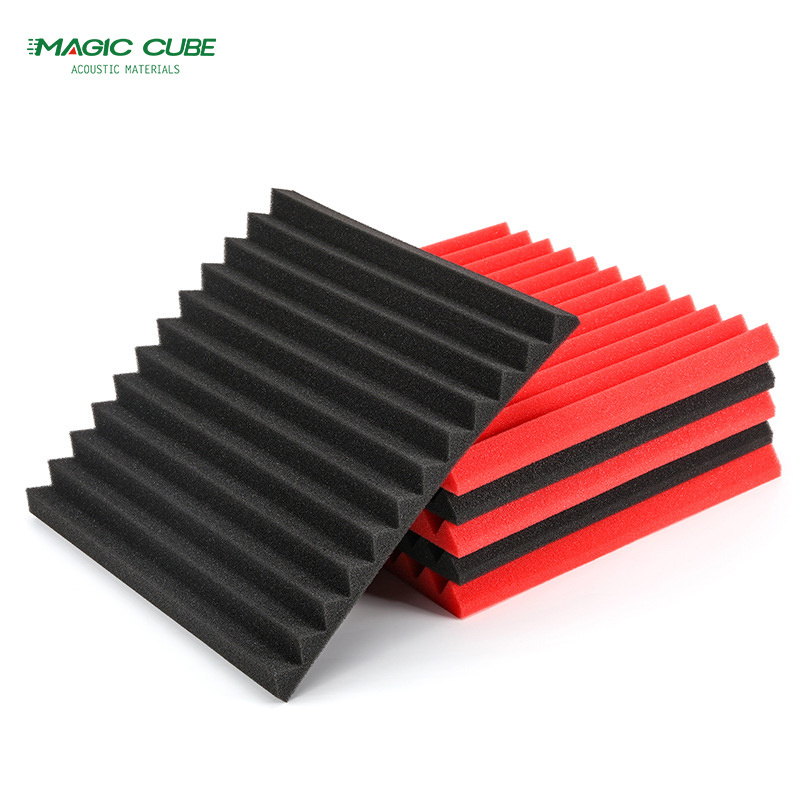 High quality wedge acoustic foam noise blocking foam padding for wall