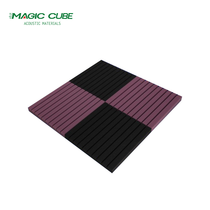 Customized New Products Soundproof Acoustic Foam High Density Stipe Shape Sound Muffling Foam