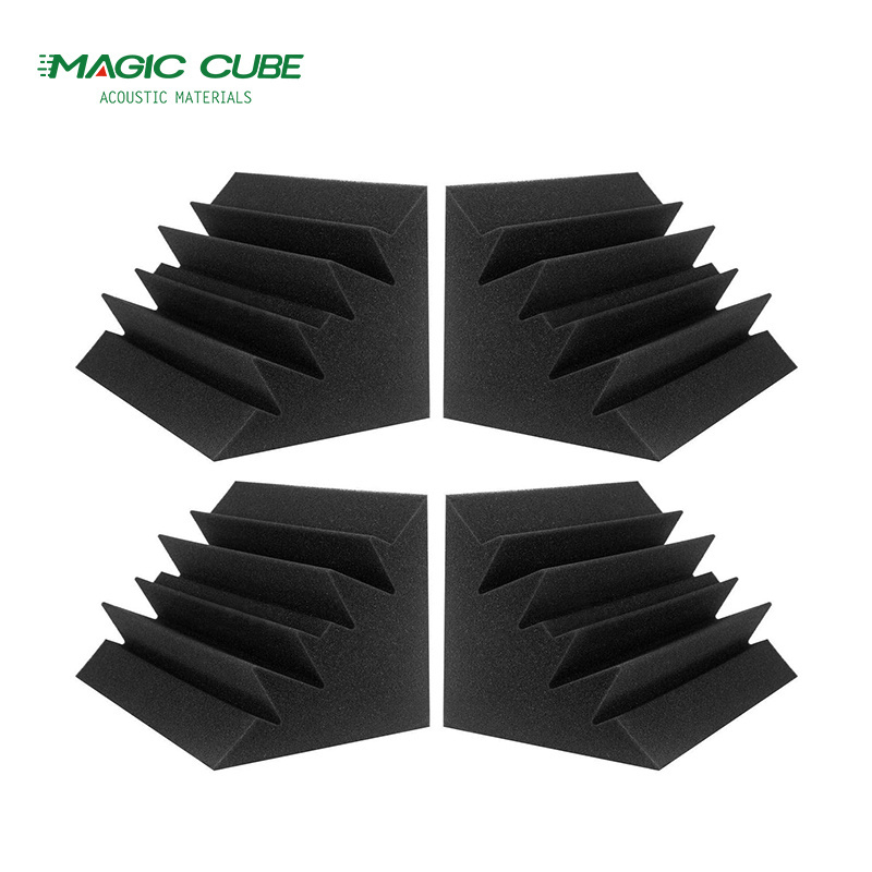 Hot Sales Foam Shield Acoustic Bass Trap For Corner Studio KTV Room Sound Proof Foam Panels Acoustic Sound Panels