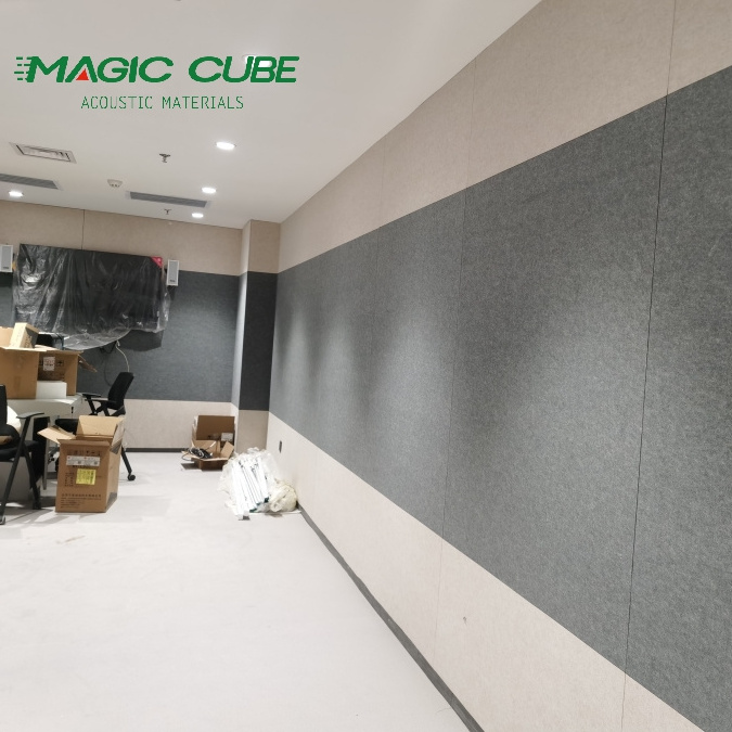 Factory direct 100% Pet felt sound deadening wall panels acoustic ceiling board for recording studio