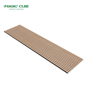 Sound Proof Wooden Veneer Composition Pet Acoustic Panel Wall Cladding Board