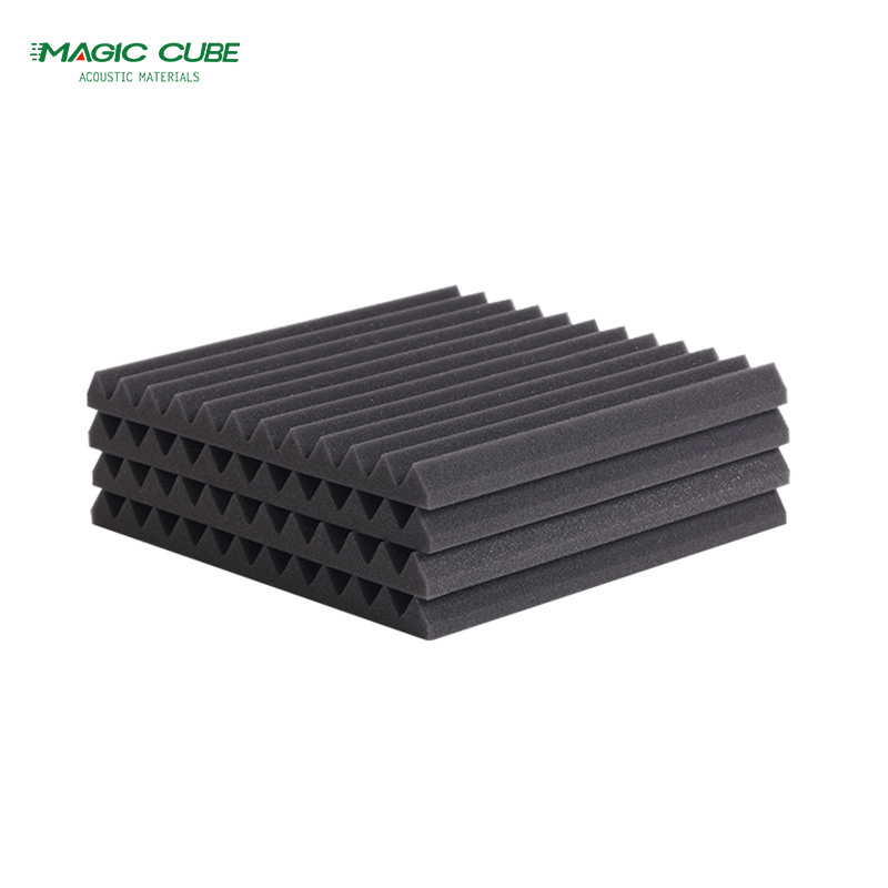 High quality wedge acoustic foam noise blocking foam padding for wall