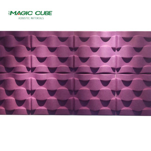 Tiange 3D 100% Polyester Felt Hexagon Sound Absorption Wall Tiles Soundproof Acoustic Panels For Stairs Decor