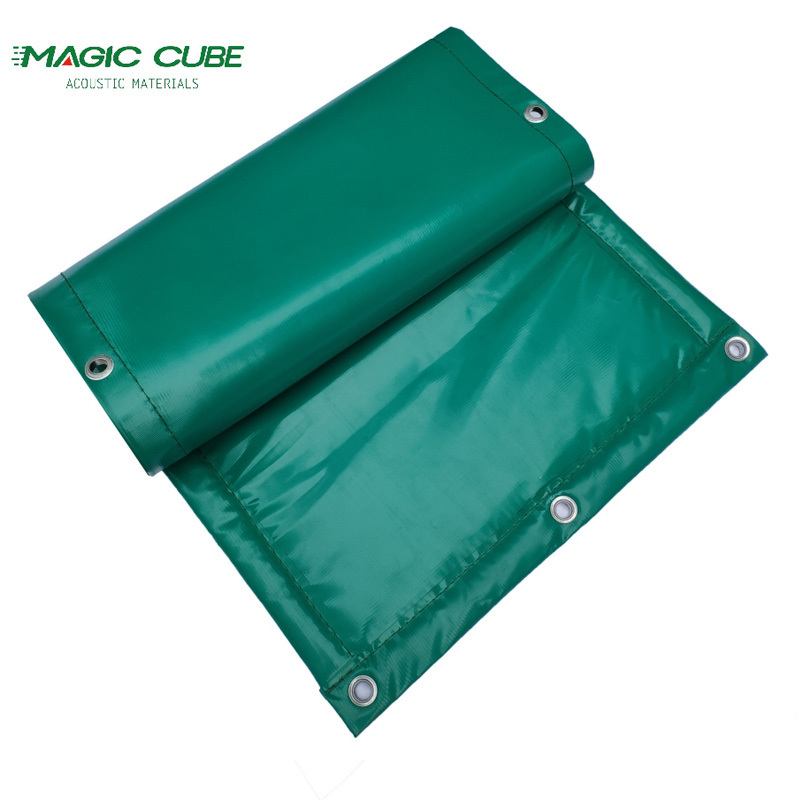 Safety PVC Barriers Curtain Blocking Fence Barrier Install Sound insulation blanket construction