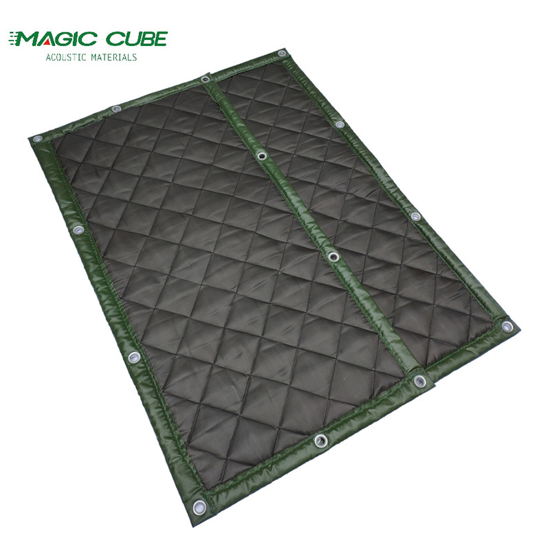 PVC Sound deadening insulation lower Sound insulation blanket Curtain Blocking Fence Barrier Install for Work