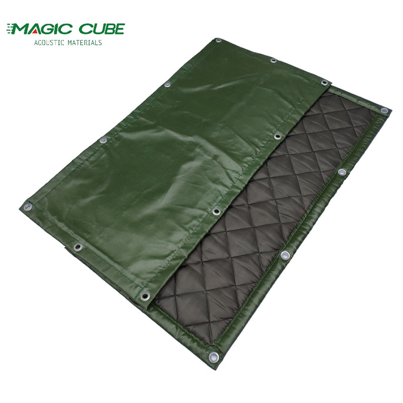 PVC Sound deadening insulation lower Sound insulation blanket Curtain Blocking Fence Barrier Install for Work