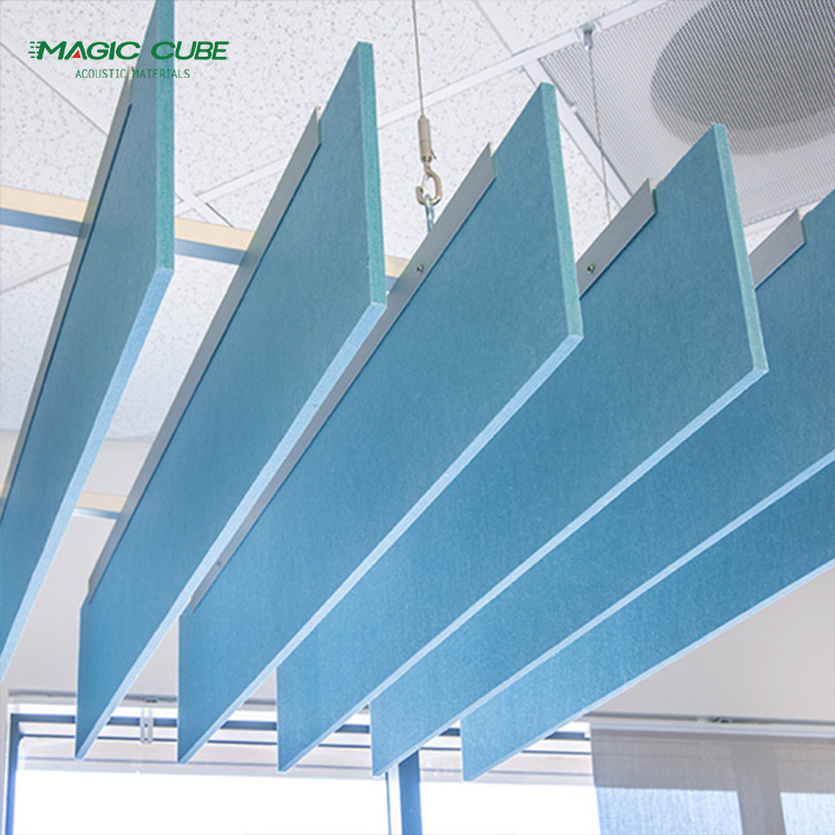 High Quality Polyester Ceiling Baffle Large Size Soundproof Acoustic Panel with Cheap Price