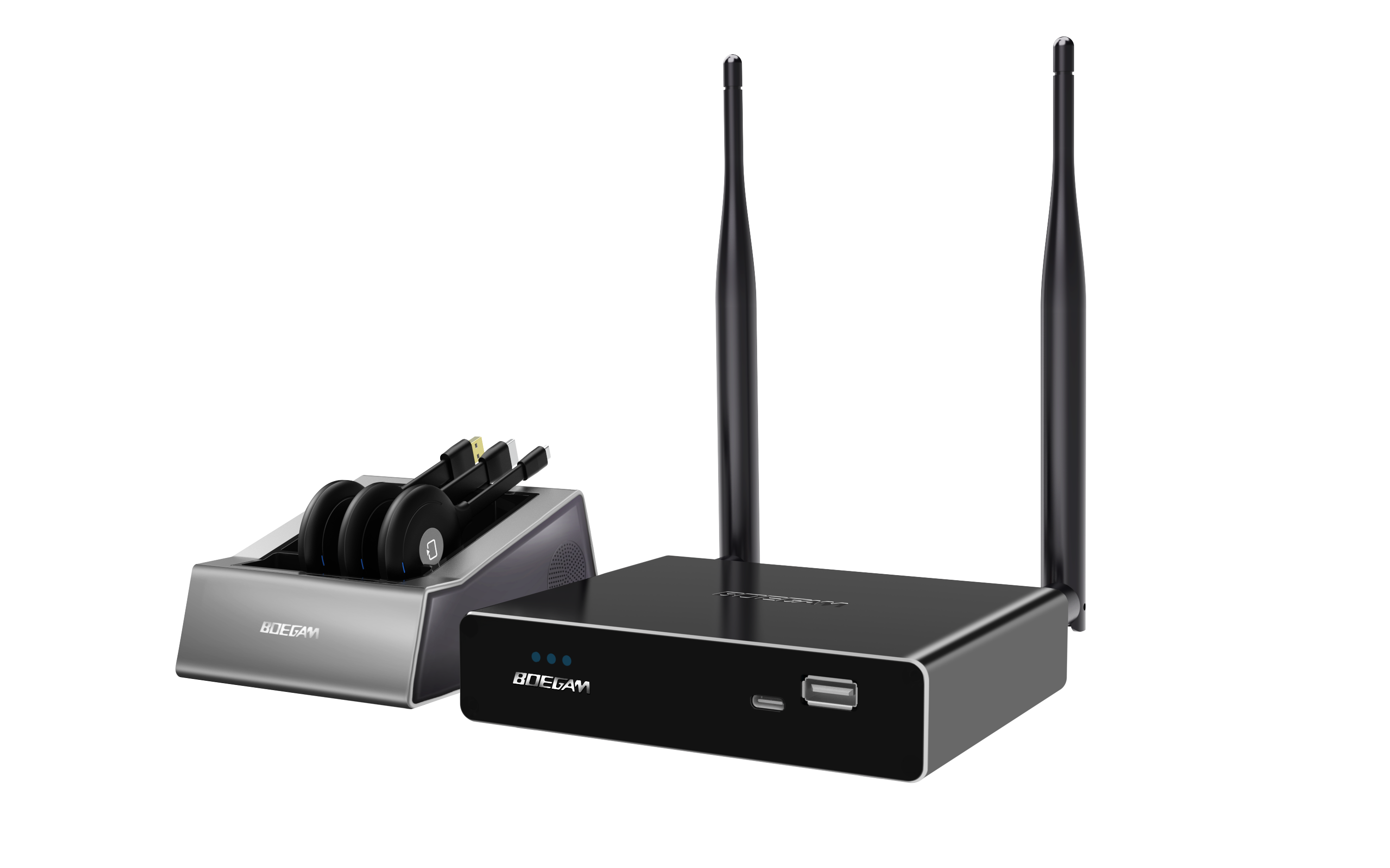 Wholesale Full HD 4K Wireless Audio Video Transmitter and Receiver Conference Collaboration Wireless Presentation Systems