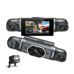 New 3inch 4 Camera Full HD 1080p+1080p+1080p+1080P Car Dvr IR Dual Lens Dash Cam  Wifi 4 channels Parking Guard Car Black Box