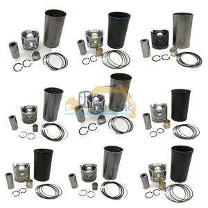 piston liner for Kobelco Komatsu Caterpillar Sany Volvo Yanmar Kubota Cummins Hino Mitsubishi Perkins Isuzu Deutz engine