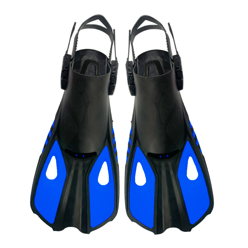 Wholesale Price 100% Silicone Short Floating Fin Custom Training Swimming Diving Fins