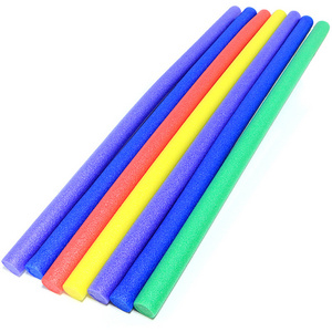 Durable EPE swimming stick eco-friendly mixed colors soft foam swim pool noodles