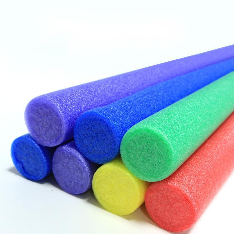 Durable EPE swimming stick eco-friendly mixed colors soft foam swim pool noodles