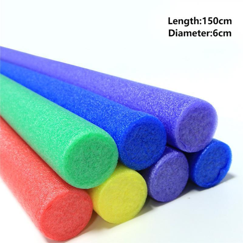 Durable EPE swimming stick eco-friendly mixed colors soft foam swim pool noodles