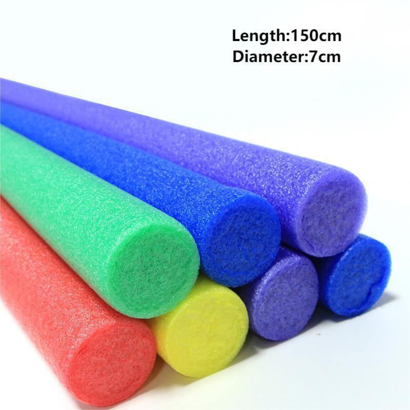 Durable EPE swimming stick eco-friendly mixed colors soft foam swim pool noodles