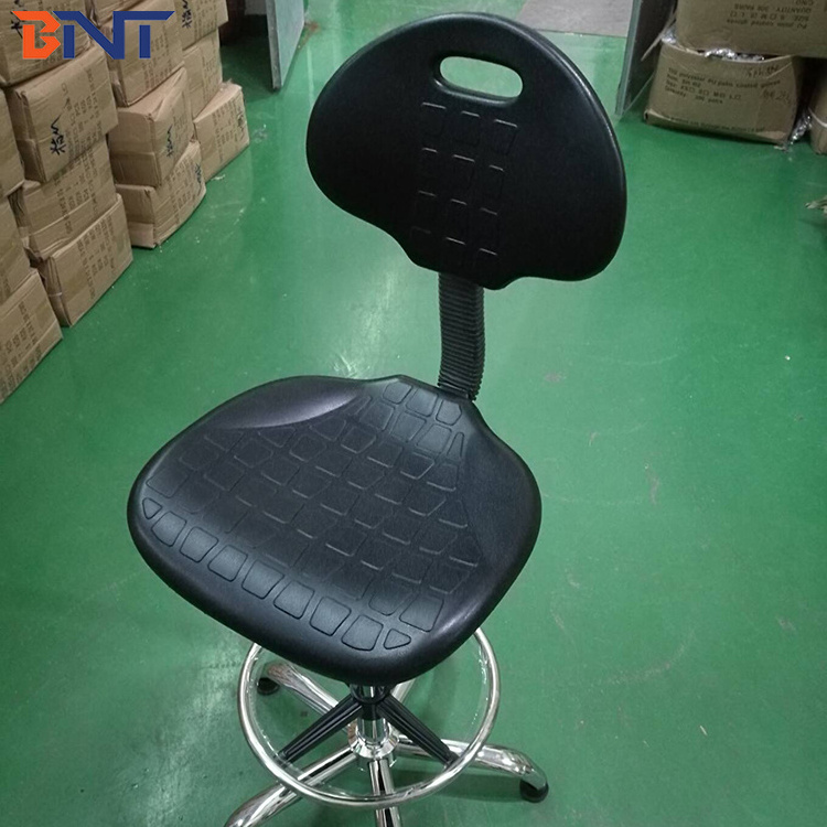 Adjustable ESD Metal Laboratory Vertical Gas Lifting Chair