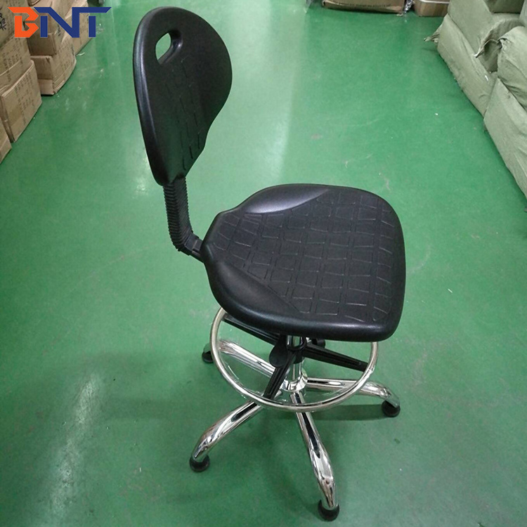 Adjustable ESD Metal Laboratory Vertical Gas Lifting Chair