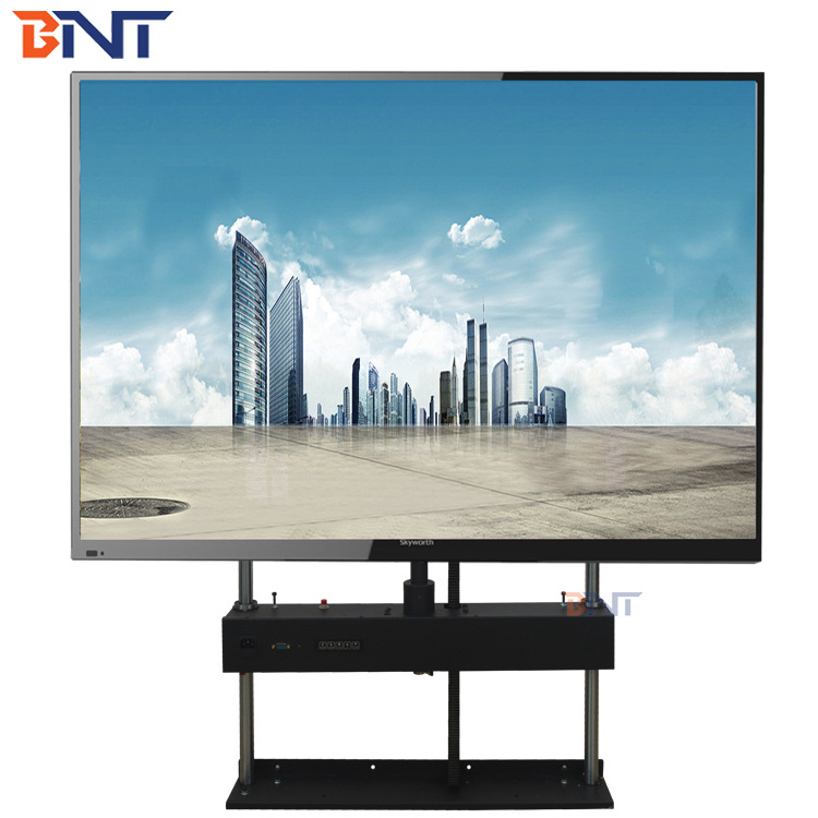 BNt Popular 32~65 Inch Cabinet Motorized Tv Lift System TV Lift Mechanism to Use with Beds 110V/ 220V 50kg/110 Ibs CN;GUA