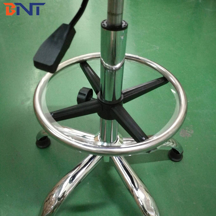 Adjustable ESD Metal Laboratory Vertical Gas Lifting Chair