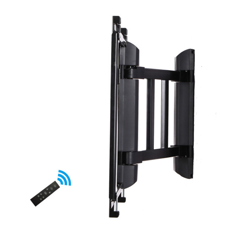 Electric TV Wall Bracket Smart Remote Control Extension Motorized Swivel TV Mount Full Motion Television Stand Lift