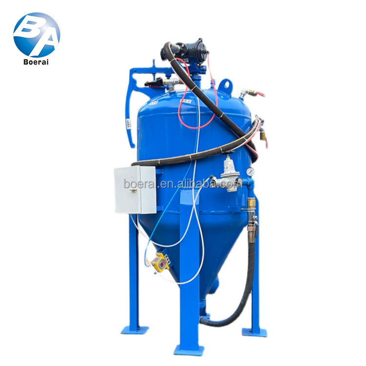 Dustless sandblasting machine large capacity sandblasting pot  high pressure Water blasting