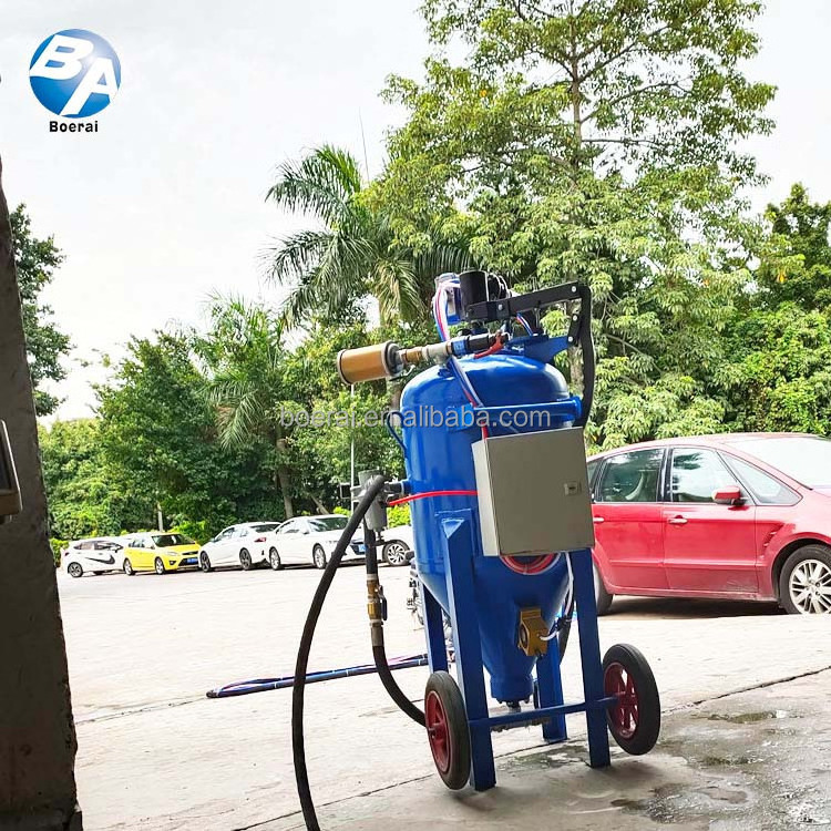 BA-DB600 Portable Water sand blasting machine dustless sandblasting machine