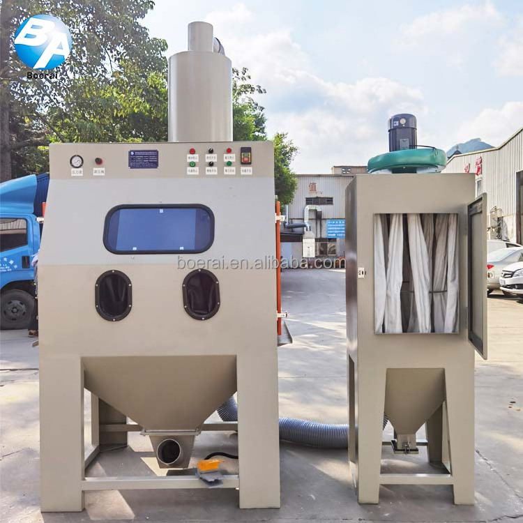 Ceramic and crystal glass carving sandblasting machine Cyclone sandblasting machine