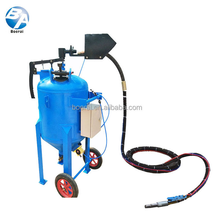 dustless blasting equipment /DB500 dustless blaster /wet sandblasting machine for sales