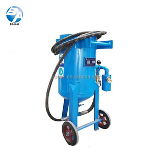 sandblasting pot for sale /BA-400L Type sandblaster tank  Sand blasting for outdoor engineering